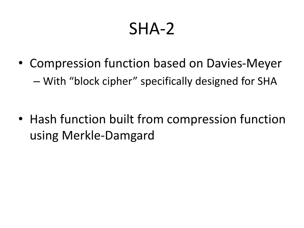 sha 2