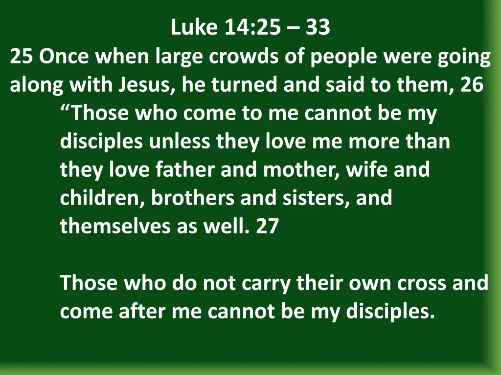 luke 14 25 33