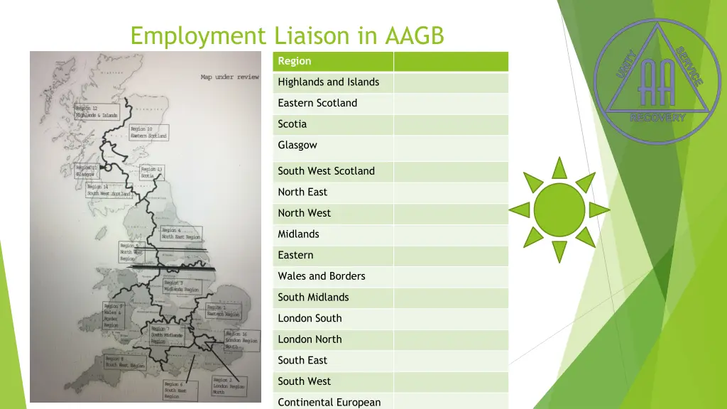 employment liaison in aagb region