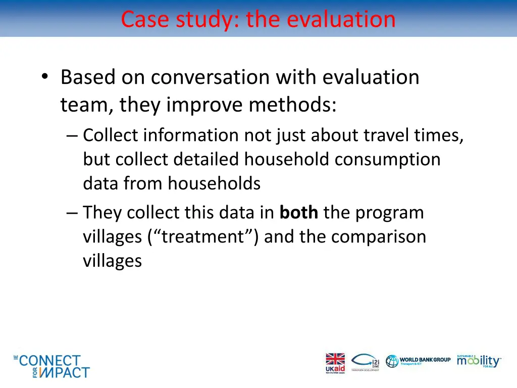 case study the evaluation 2