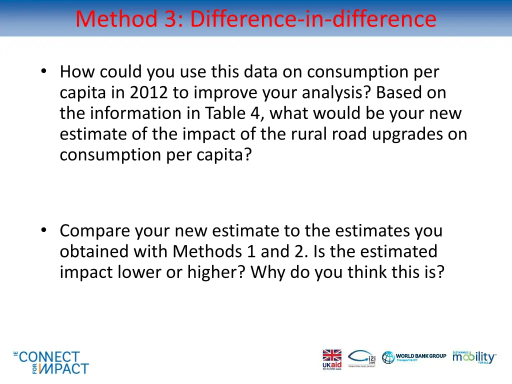 method 3 difference in difference 3