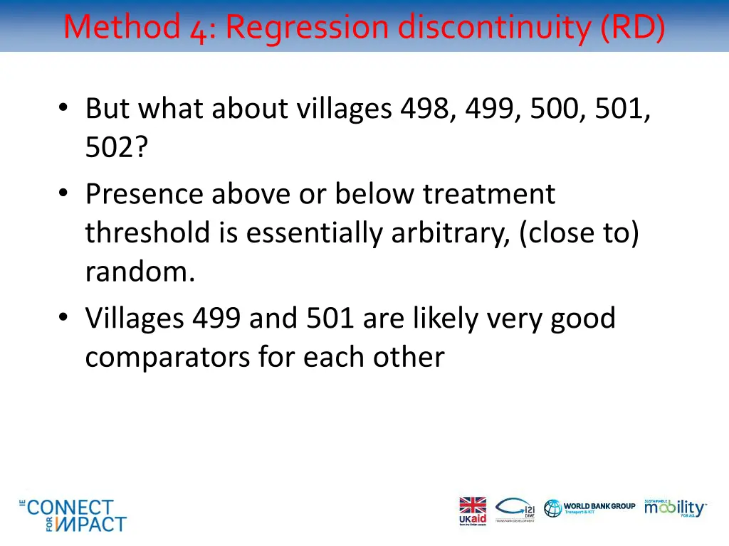 method 4 regression discontinuity rd 2