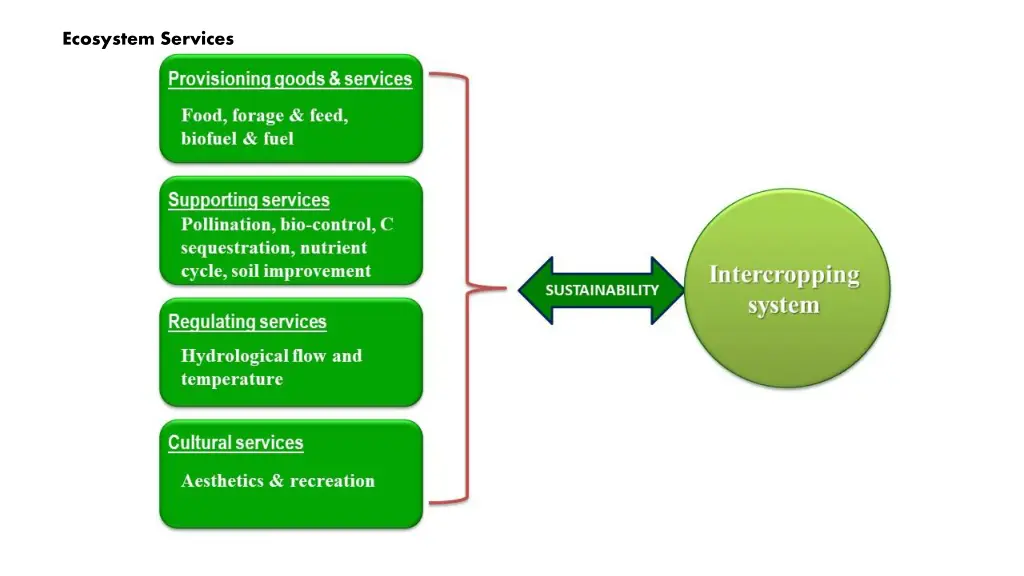 ecosystem services