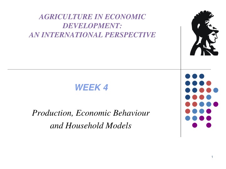 agriculture in economic development