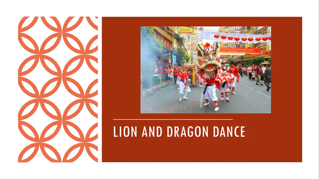 lion and dragon dance