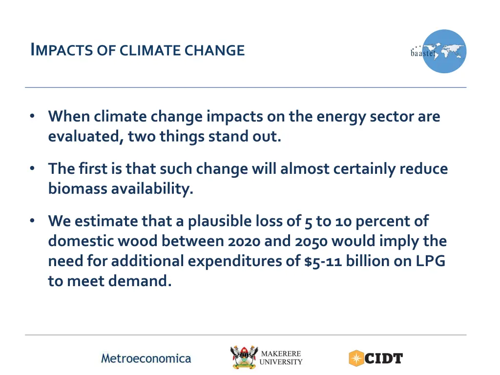 i mpacts of climatechange