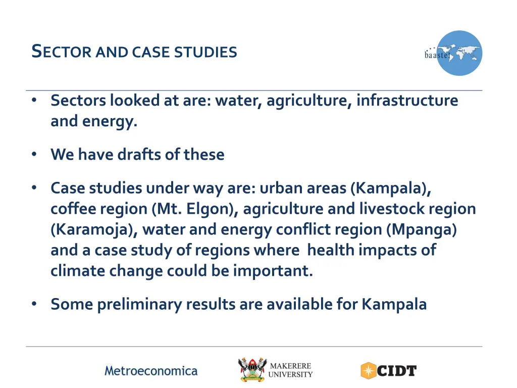 s ector andcase studies