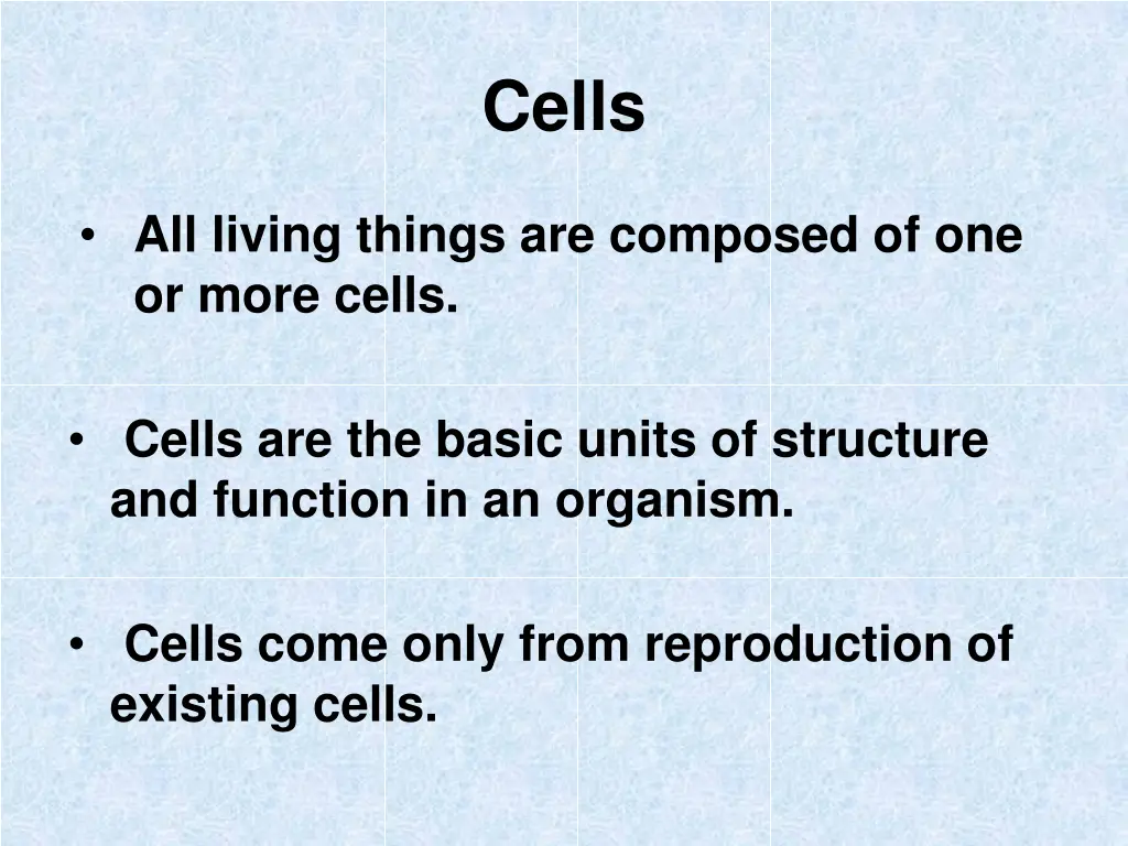 cells