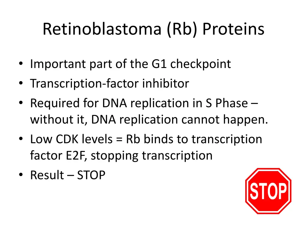 retinoblastoma rb proteins