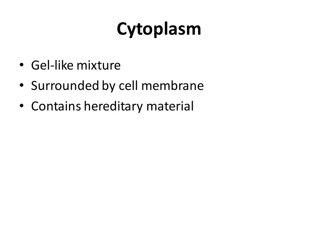 cytoplasm