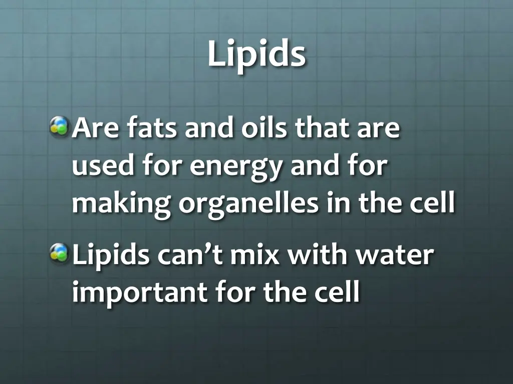 lipids