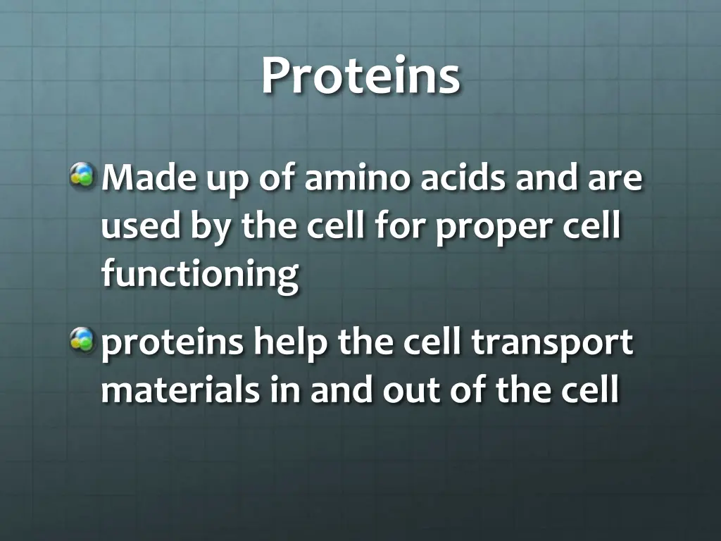 proteins