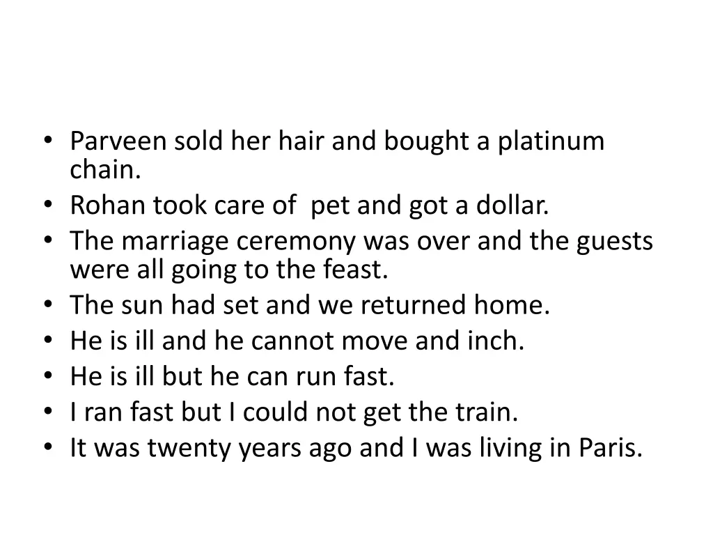 parveen sold her hair and bought a platinum chain