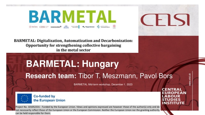 barmetal hungary research team tibor t meszmann