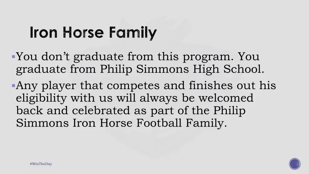 iron horse family