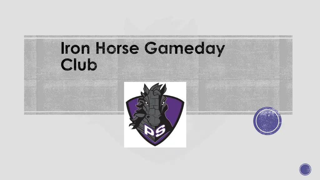 iron horse gameday club