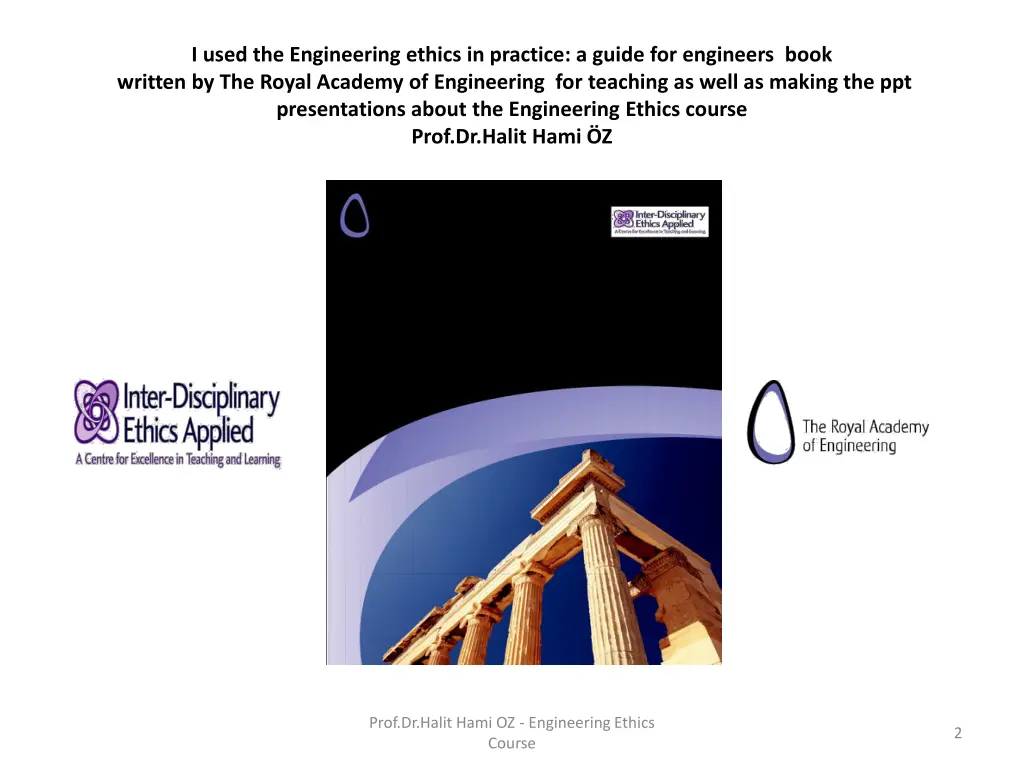 i used the engineering ethics in practice a guide