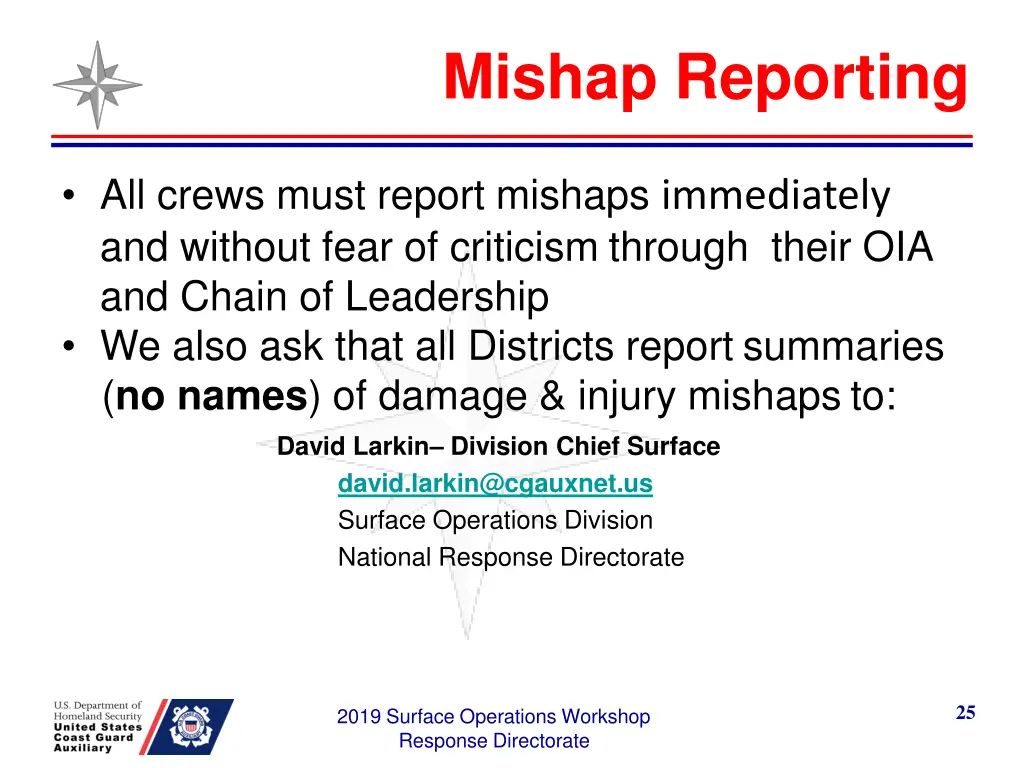 mishap reporting 2