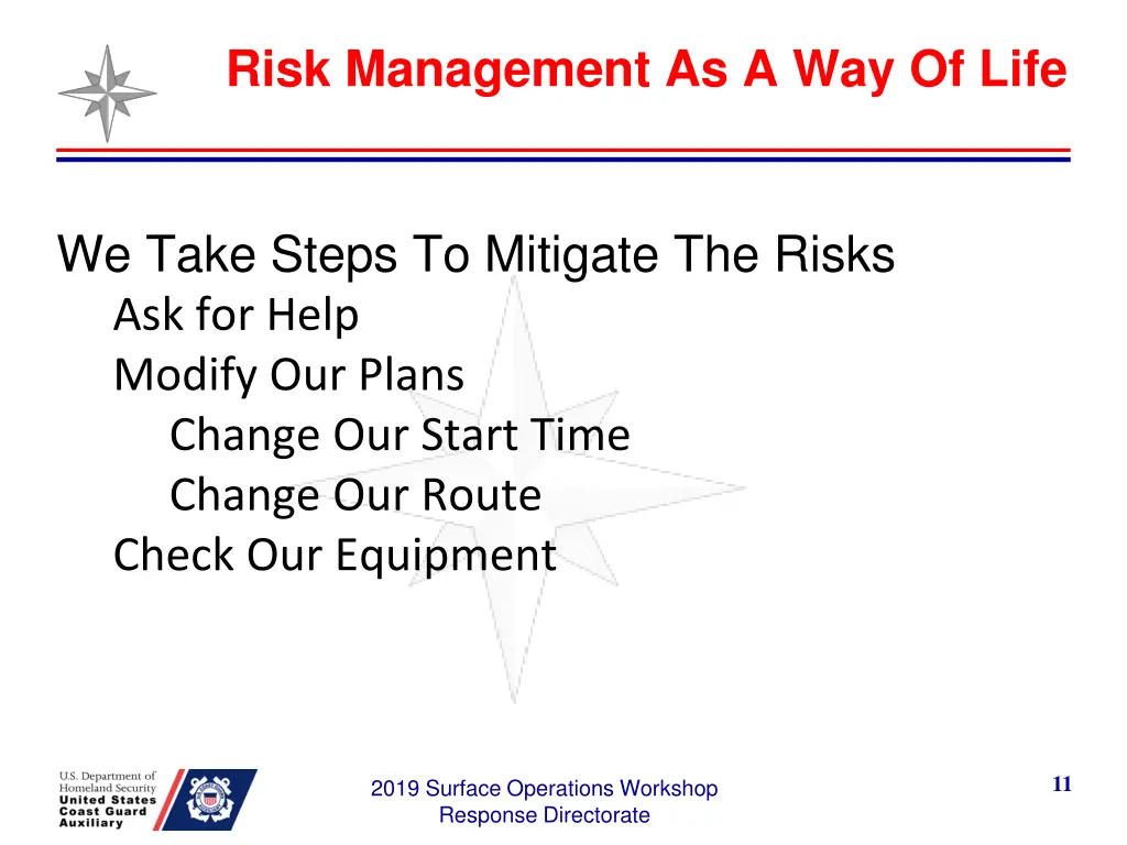 risk management as a way of life 1