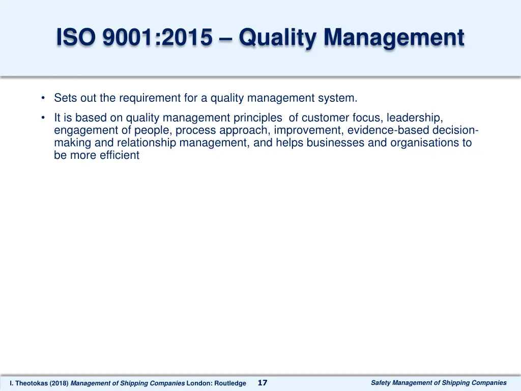 iso 9001 2015 quality management