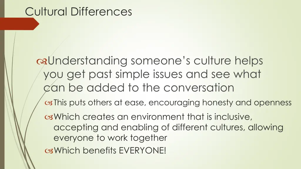 cultural differences 7