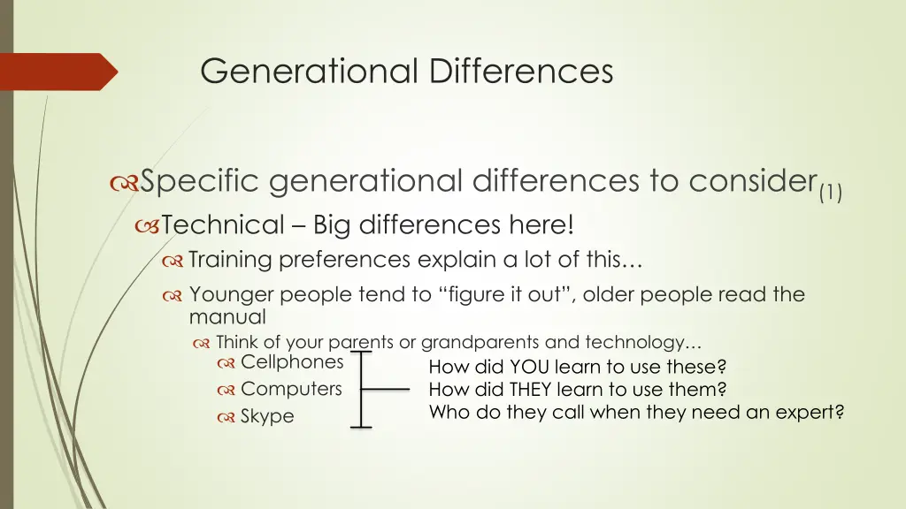 generational differences 8