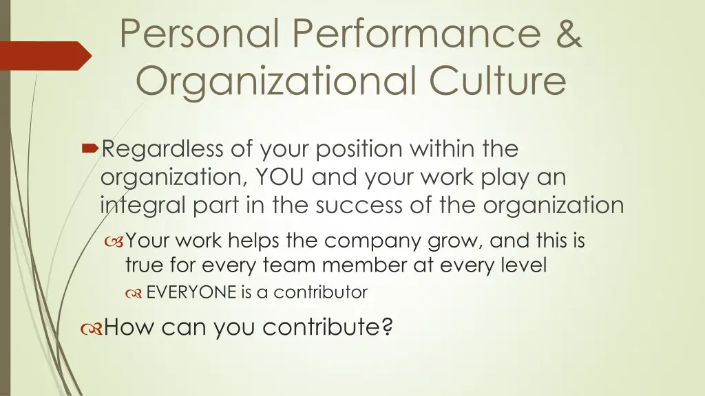 personal performance organizational culture 3