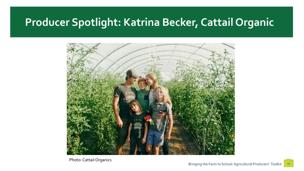 producer spotlight katrina becker cattail organic