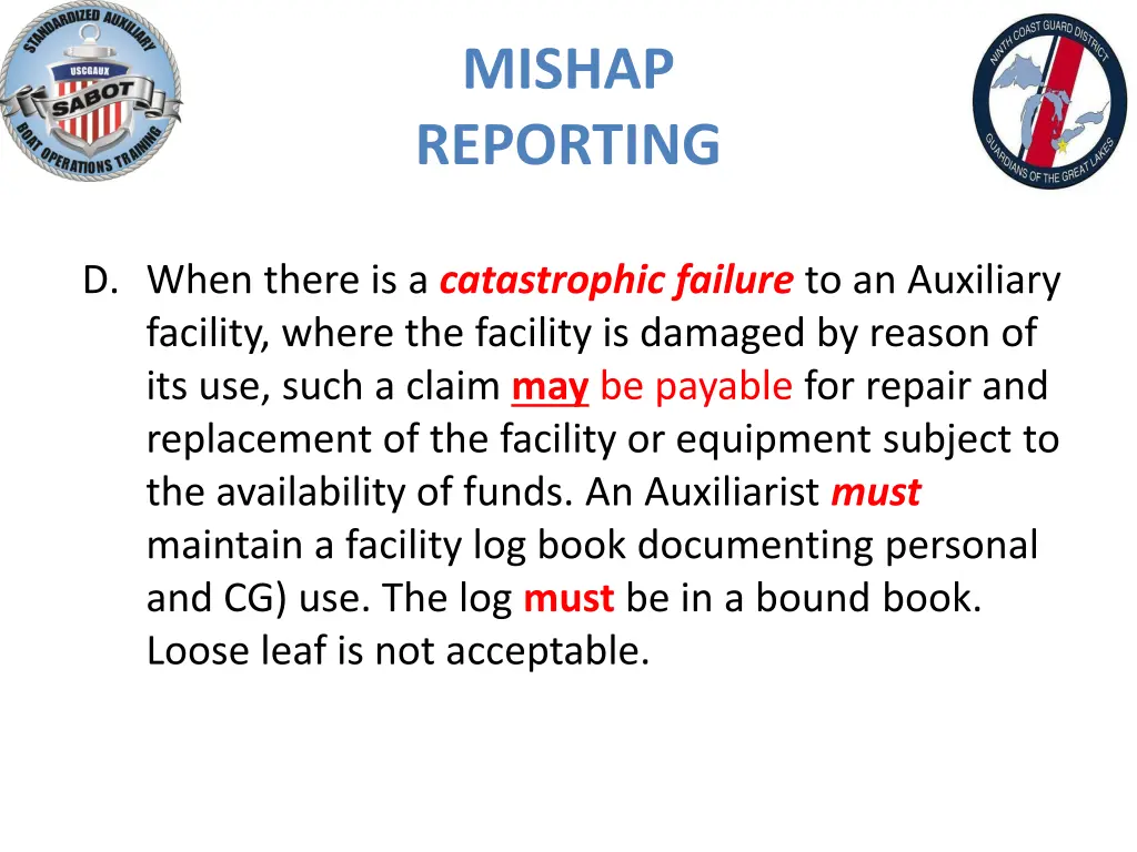 mishap reporting 3