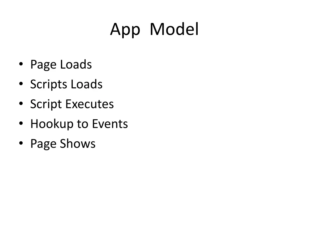 app model