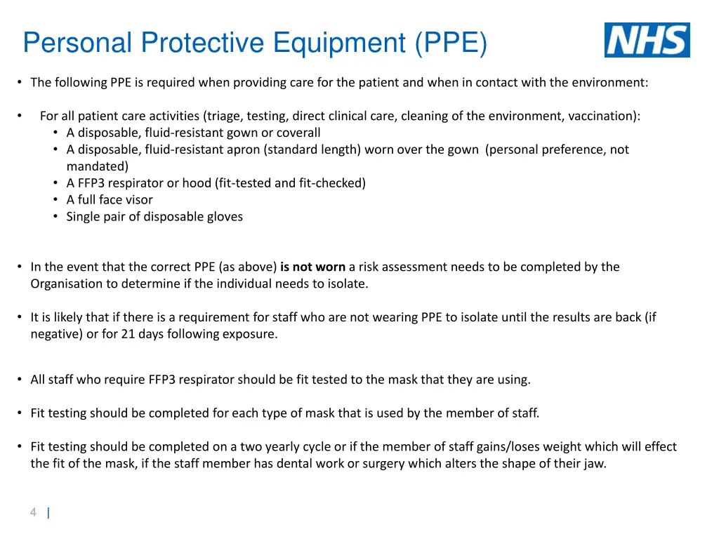 personal protective equipment ppe