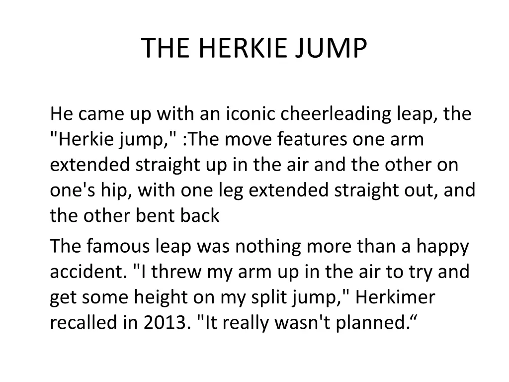 the herkie jump