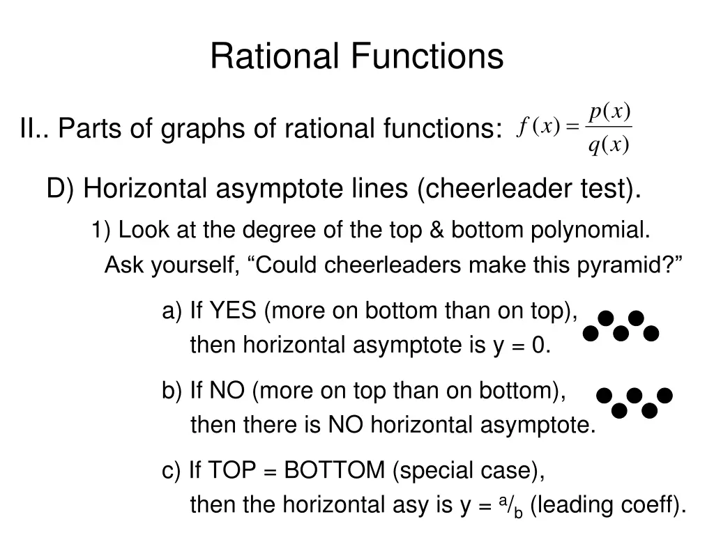 rational functions 2