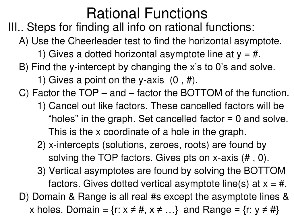 rational functions 4