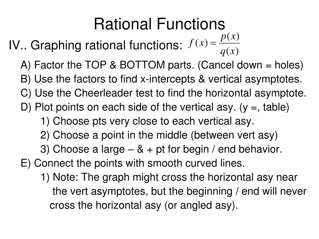 rational functions 5