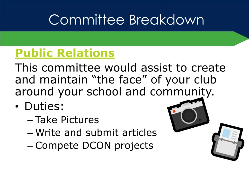 committee breakdown