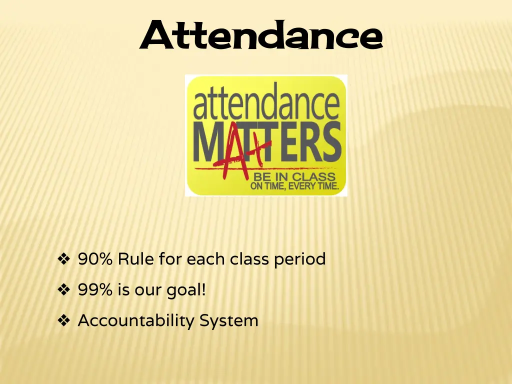 attendance attendance