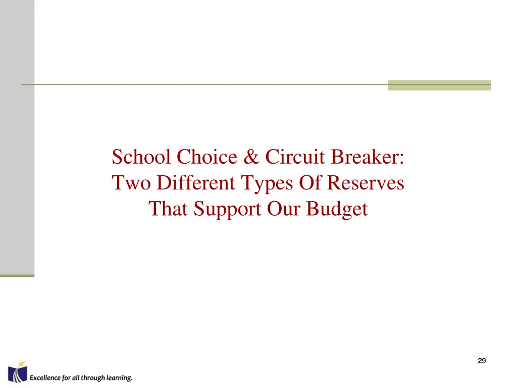 school choice circuit breaker two different types