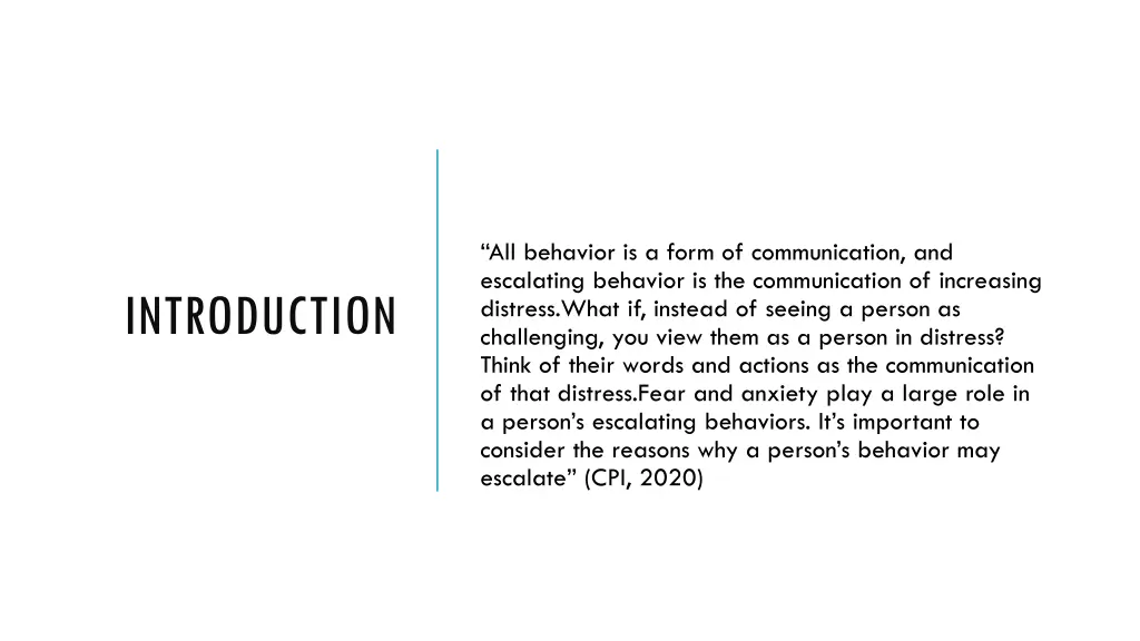 all behavior is a form of communication