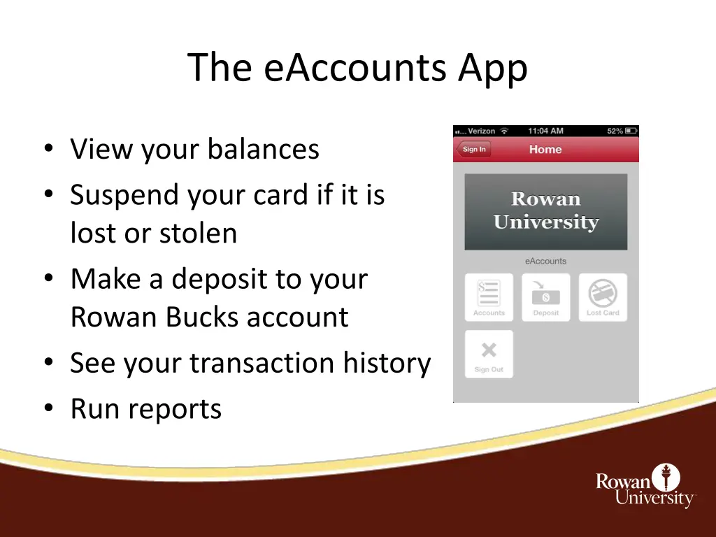 the eaccounts app 1