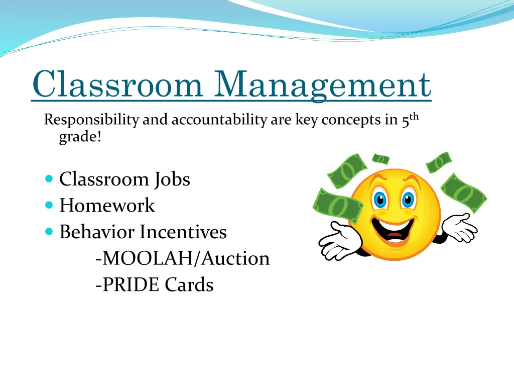 classroom management responsibility