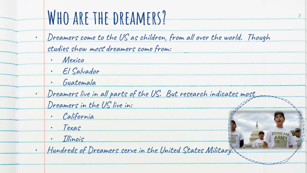 who are the dreamers dreamers come