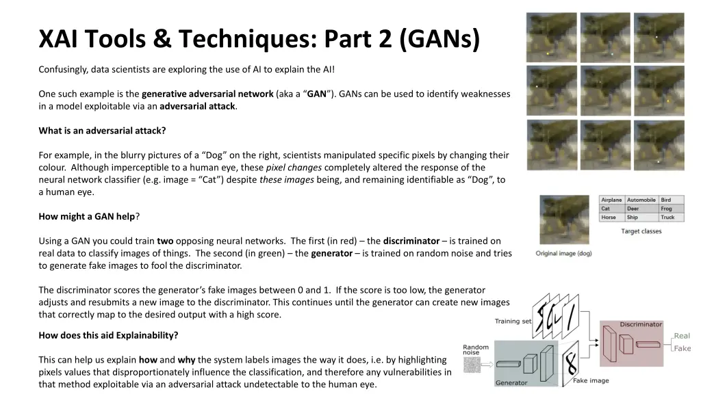 xai tools techniques part 2 gans