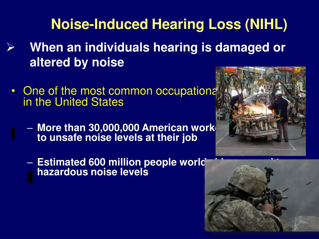 noise induced hearing loss nihl