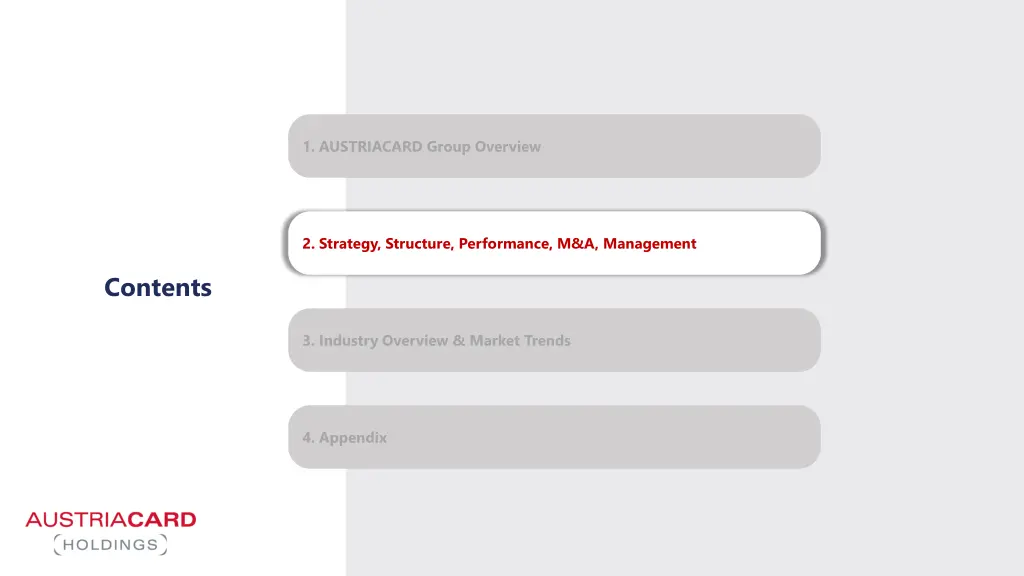 1 austriacard group overview 1