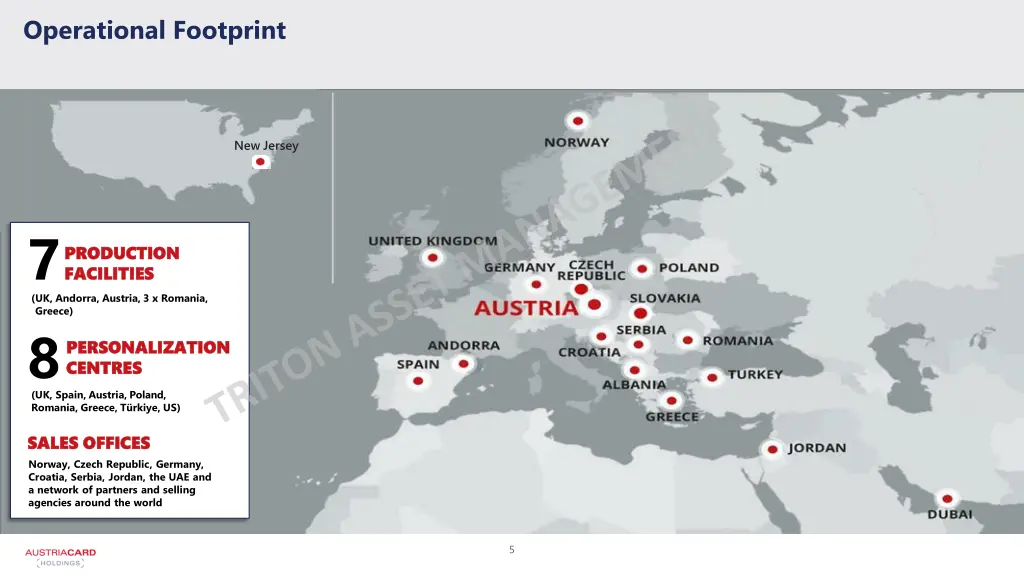 operational footprint