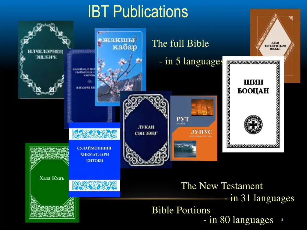 ibt publications