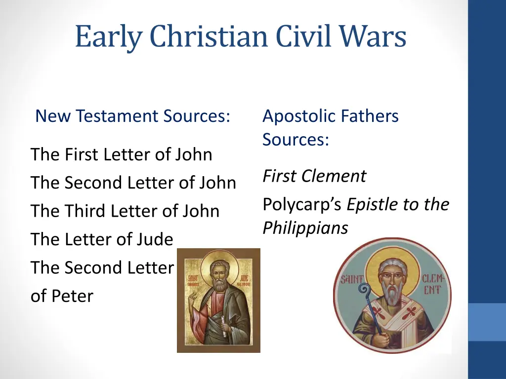 early christian civil wars 2