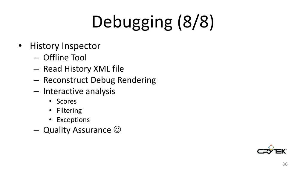 debugging 8 8