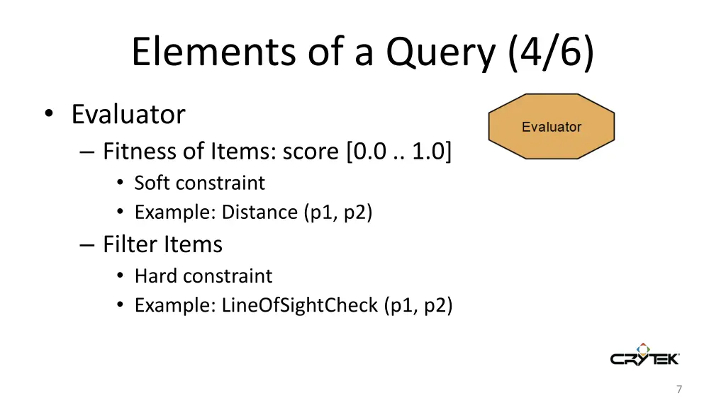 elements of a query 4 6